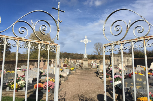 cimetière Dracy les couches