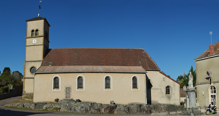 Eglise de Dracy les couches